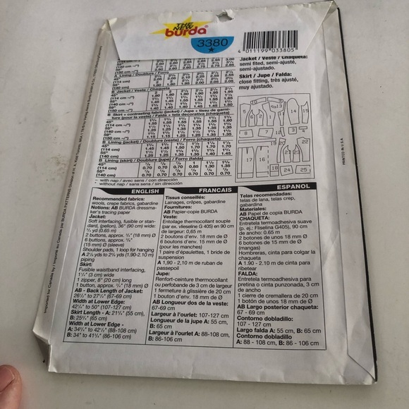 Women's Black Blazer and skirt by Sandra Batzina - Picture 7 of 7